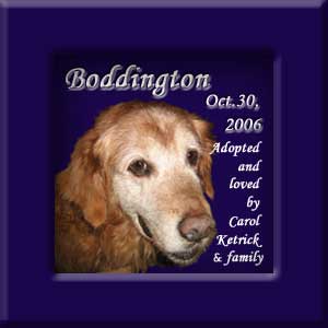 Boddington's Memorial October 30, 2006