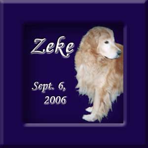 Zeke's Memorial September 6, 2006